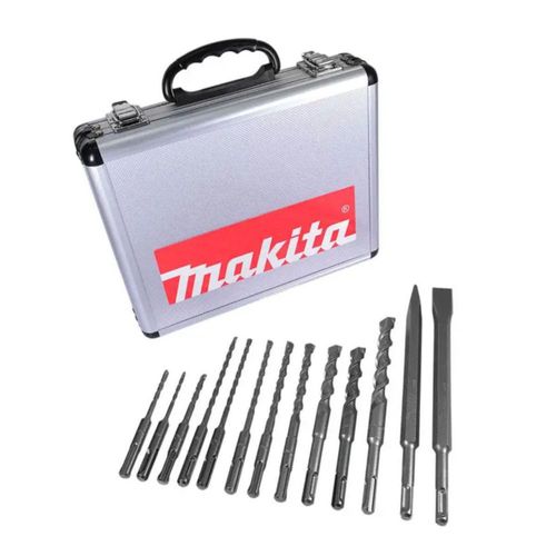Juego de Brocas y Cinceles SDS Makita D-31734 con 13 piezas