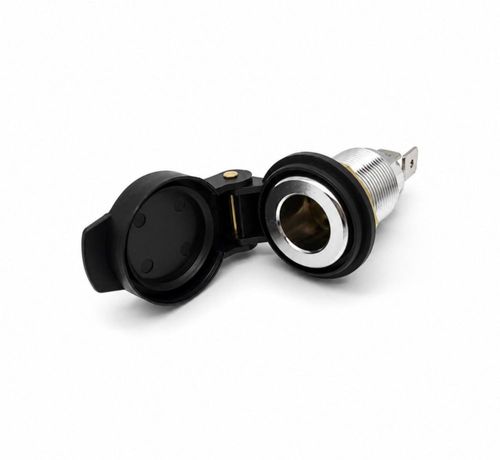 Conector DIN hembra de aleación para motocicleta Cliff Top 18 mm