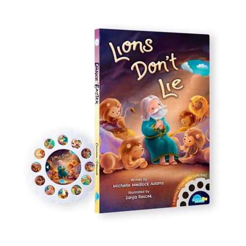 Disco de historia Moonlite – Los leones no mienten (Historias bíblicas)