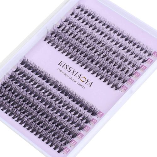 Pestañas postizas kissxiaoya 9‑14 mm 240 piezas 20D+40D