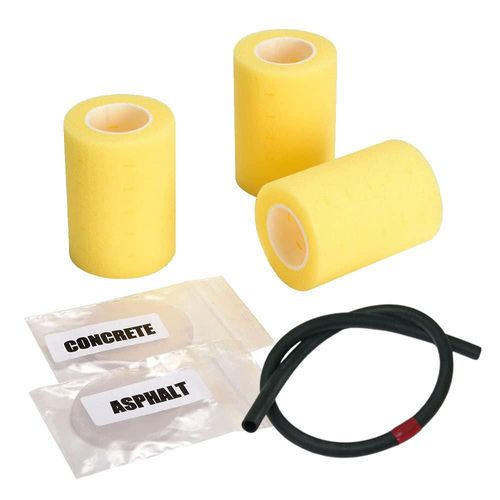 Kit de rodillos Newstripe 10 cm Concreto/Asfalto - Pack de 3