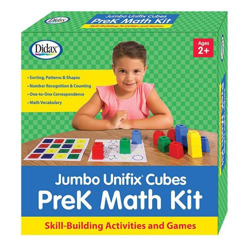 Kit de Matemáticas PreK con Cubos Unifix Didax