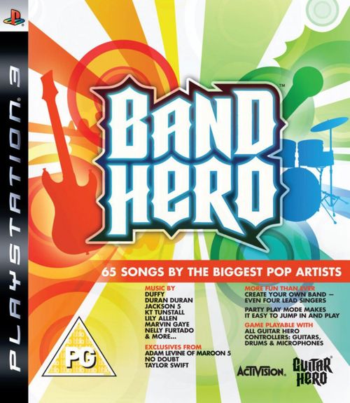 Juego Band Hero de ACTIVISION para PS3 (Solo Juego)