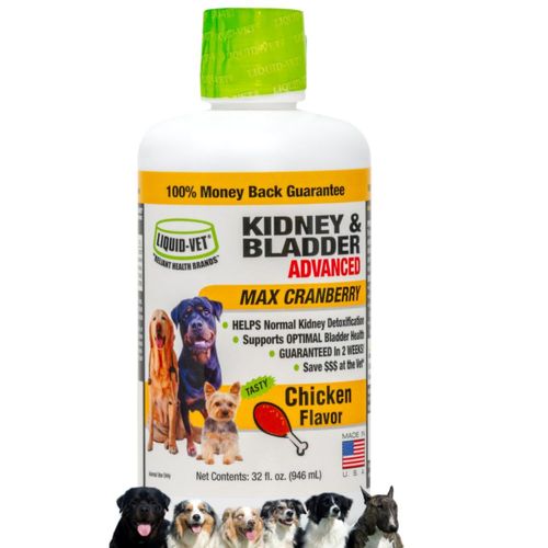 Suplemento para Perro LIQUID-VET 946 ml Riñón y Vejiga