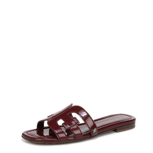 Sandalia plana Sam Edelman Bay en Merlot Francés