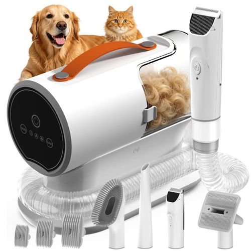 Kit de Aseo para Mascotas AiRiOBO 12000Pa con Aspiradora 110V