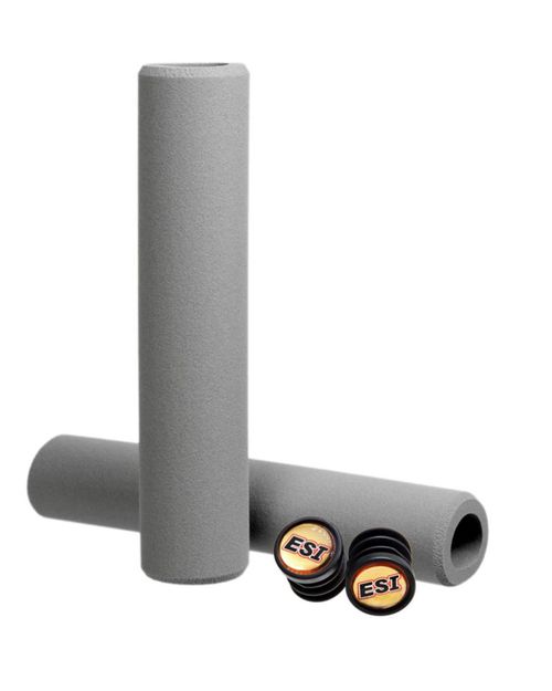 Empuñaduras de Manillar de Silicona ESI Grips 130 mm Gris 50 g