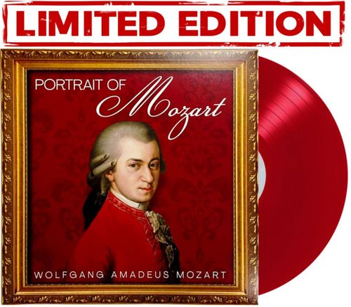 LP Vinilo Hermitage Records Mozart Rojo 180 g Edición Limitada