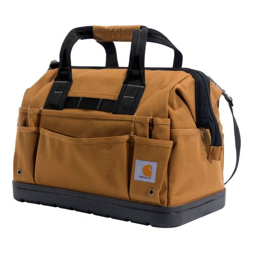 Bolsa de Herramientas Carhartt 41 cm Marrón Pesada con Base Moldeada
