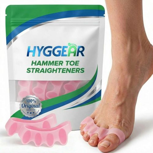 Separadores de dedos Hyggear Gel – 1 par rosa