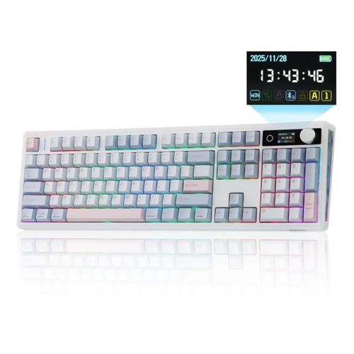 Teclado EPOMAKER TH108 V2 PRO Inalámbrico RGB