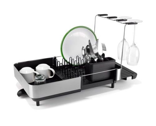 Escurridor de platos Joseph Joseph Extend Steel Plus negro