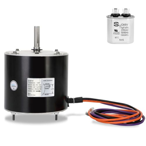 Motor de ventilador condensador Orsong 1/3 HP 208/230V