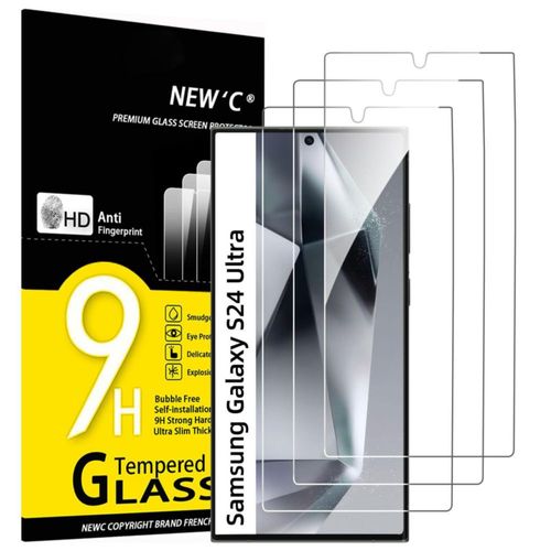Protector de pantalla NEW'C Galaxy S24 Ultra (Pack de 3)