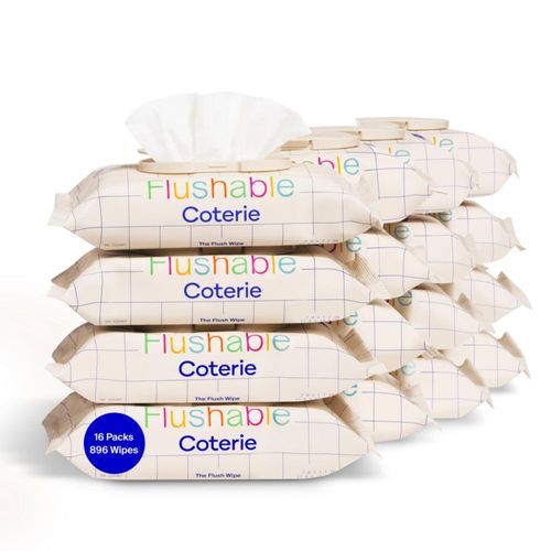 Toallitas Coterie Descartables 16 paquetes (896 unidades)