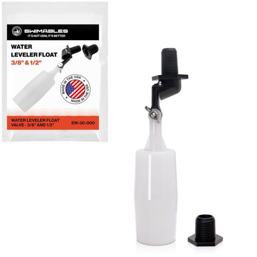Adaptador de Flotador de Llenado Automático 3/8" y 1/2" Valve Swimables