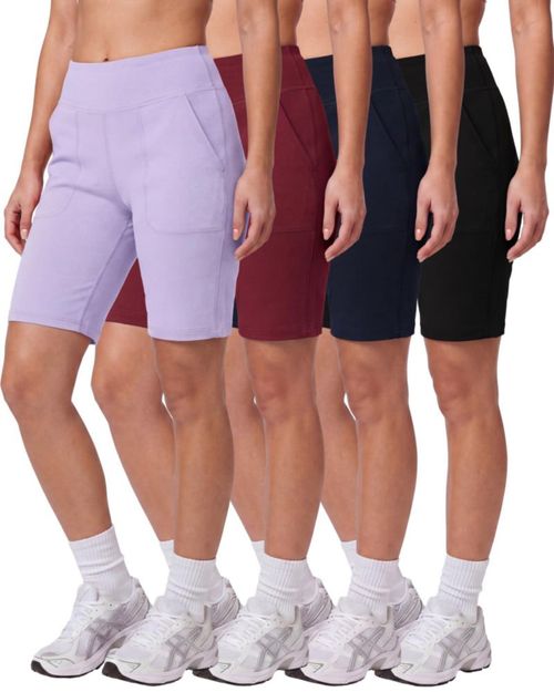 Shorts Real Essentials 23 cm con Bolsillos - Pack de 4