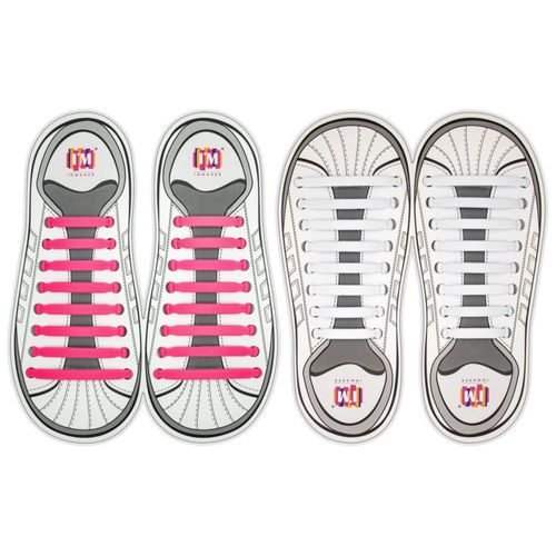 Cordones elásticos INMAKER sin atar paquete de 2
