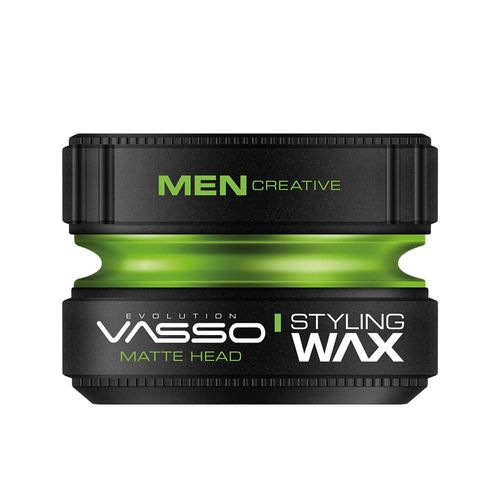 Cera para Cabello Vasso 150 ml – Acabado Mate Sujeción Fuerte a Base de Agua