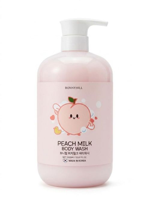 Gel de ducha BONNYHILL 1000 ml Leche de melocotón