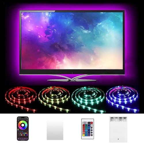 Tira de luces LED KIKO 2 m con alimentación por batería o USB