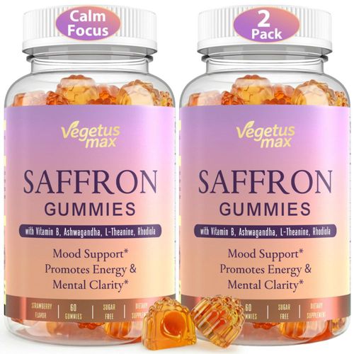 Gomitas de Azafrán VEGETUSMAX 2 paquetes 885 mg