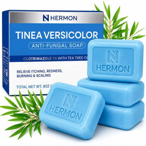 Jabón Hermon Tiña Versicolor - 4 barras (8 oz)