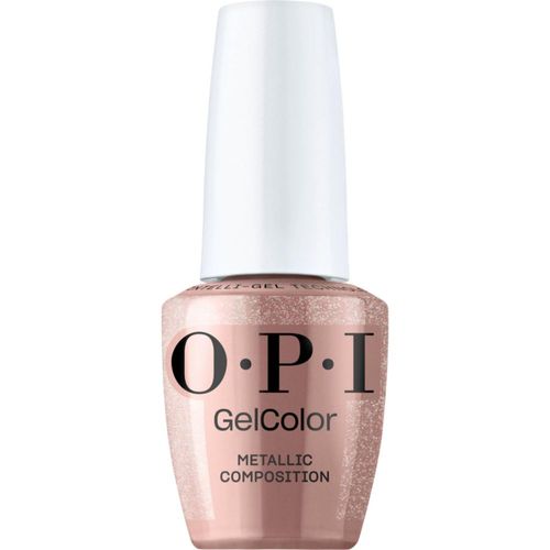 Esmalte de uñas en gel OPI GelColor Metallic Rosa Dorado