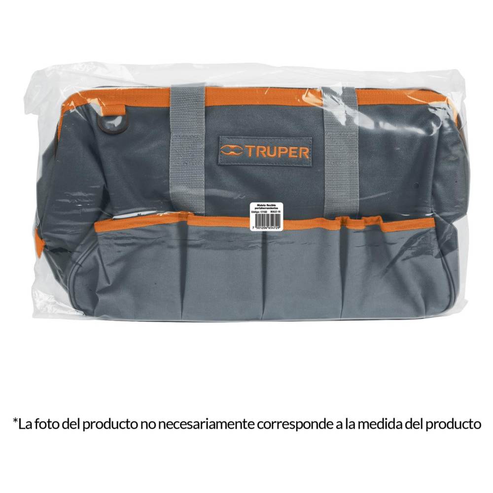 Maleta flexible portaherramienta de 18' Truper