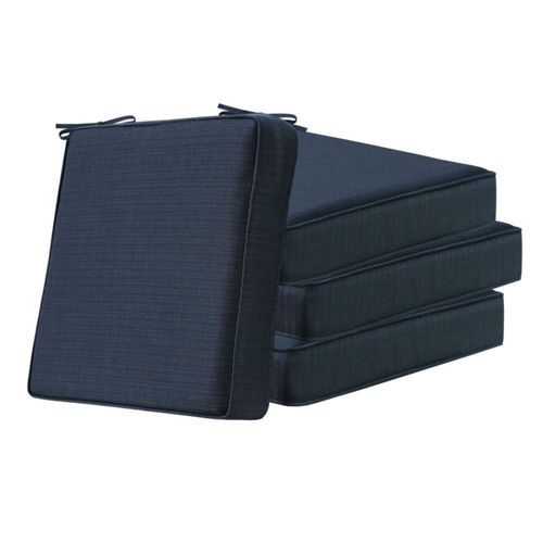 Almohadillas para silla Unimatta 48 cm x 48 cm x 8 cm juego de 4 – azul