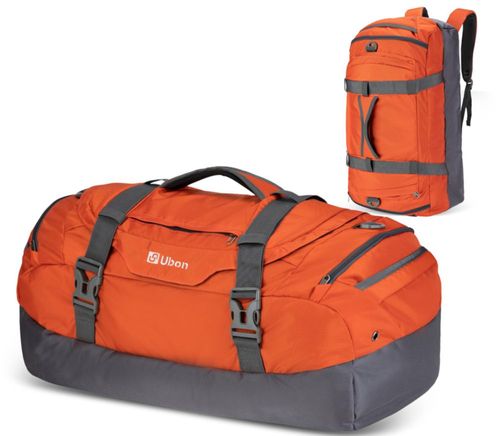 Mochila convertible Ubon 80L naranja
