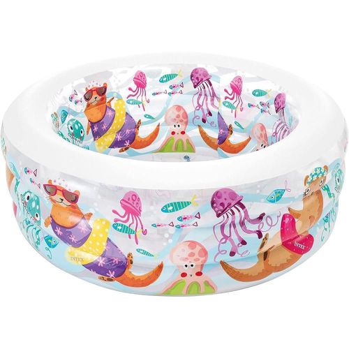 Alberca acuario inflable redonda para niños intex 58480