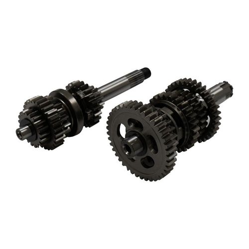 Eje prim/sec trans c/engranes set honda xr 190 l (21-24)