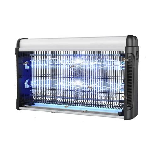 Lámpara Mata Mosquitos 20w, Eléctrico Matamoscas, Color Blanco