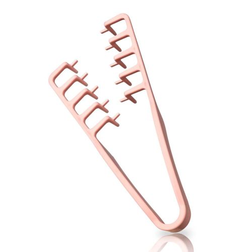 Peine para Cabello Grande Rosa Texturizado - shimsol