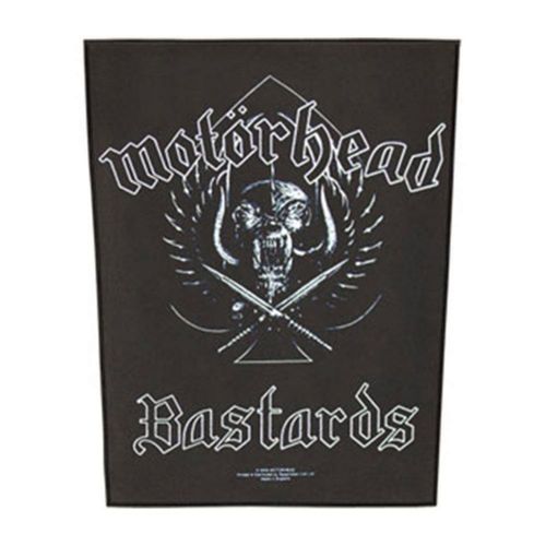 Parche de tela Motörhead 30 × 36 cm para coser – Bastards