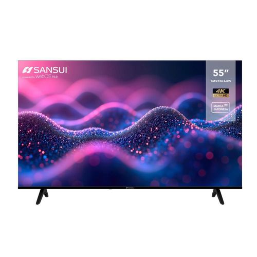 Pantalla LED Sansui 55 Pulgadas 4K Smart SMX55KAUW