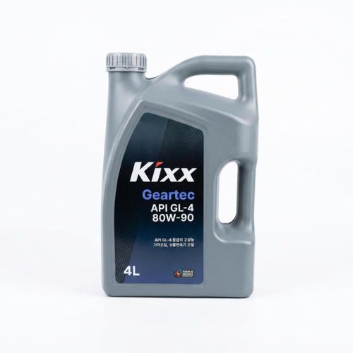 Aceite transmisión manual Kixx Geartec GL-4 80W-90, 4L