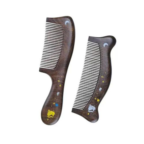 Peine de Cabello WOOYALIN de Madera Antiestático Desenredante
