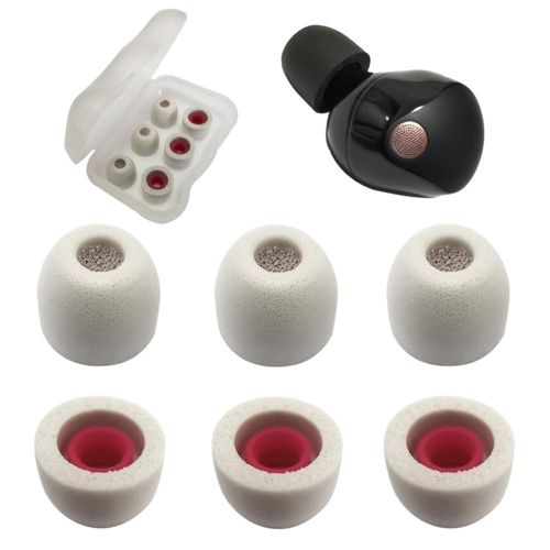Almohadillas de espuma de memoria Asokeyer para Sony XM5/XM4 - Gris