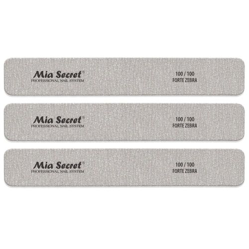 Lima de uñas Mia Secret Forte Zebra 3 unidades rosa
