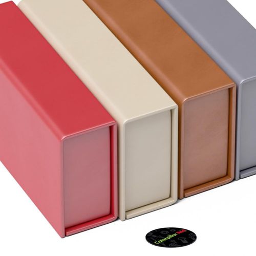 Caja USB Caterpillar Red 10x5x3 cm paquete de 4 con cierre magnético