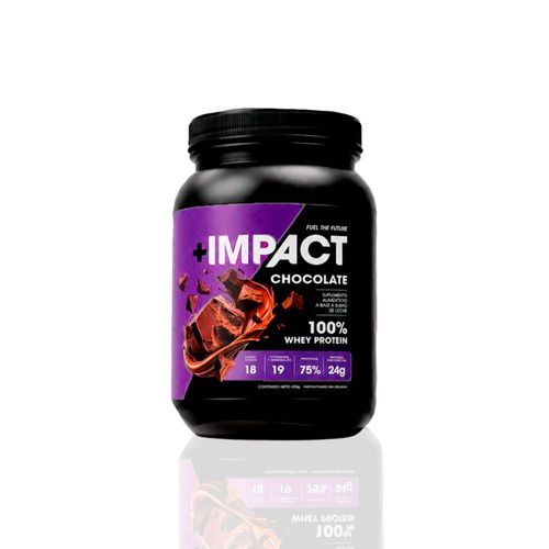 +Impact Whey Protein Chocolate Proteína de Suero 24 g por Porción 1.4 kg