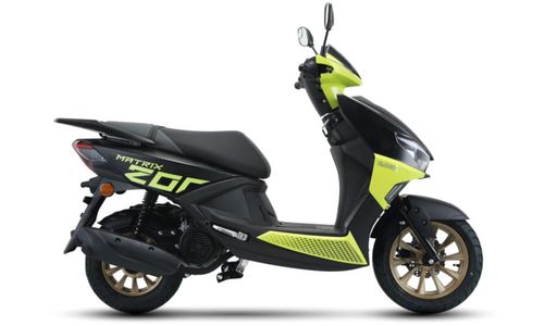 Motoneta UM Matrix 200 CVT 168.9cc Black Neon Yellow