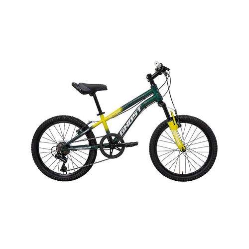 Bicicleta Ghost Mark Rodada 20 Verde De Montaña Infantil