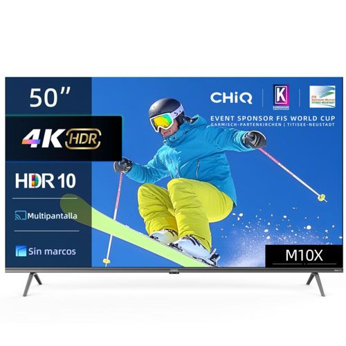 Pantalla Chiq 50U721XR 50" Smart TV 4K Roku TV