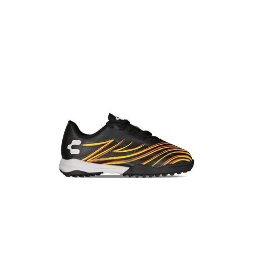 Tenis charly fútbol turf negro para niño 1098904004