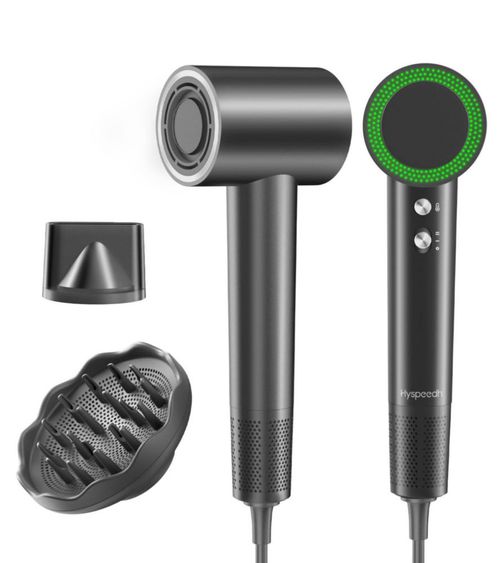 Secador de Pelo Hyspeedh 1400W 04 kg Bajo Ruido Plasma