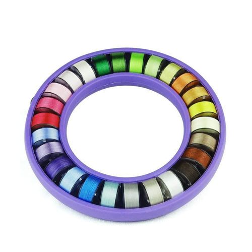 Hilo de bordado Simthread 60WT 26 colores surtidos (paquete de 26 bobinas)