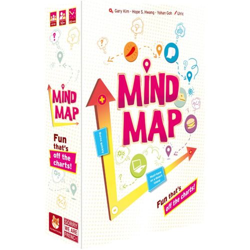 Juego de mesa FUNNYFOX Mind Map – 4 a 14 jugadores – 20 min